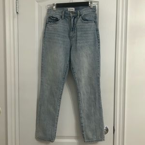 Pistola light wash blue high rise jeans size 26